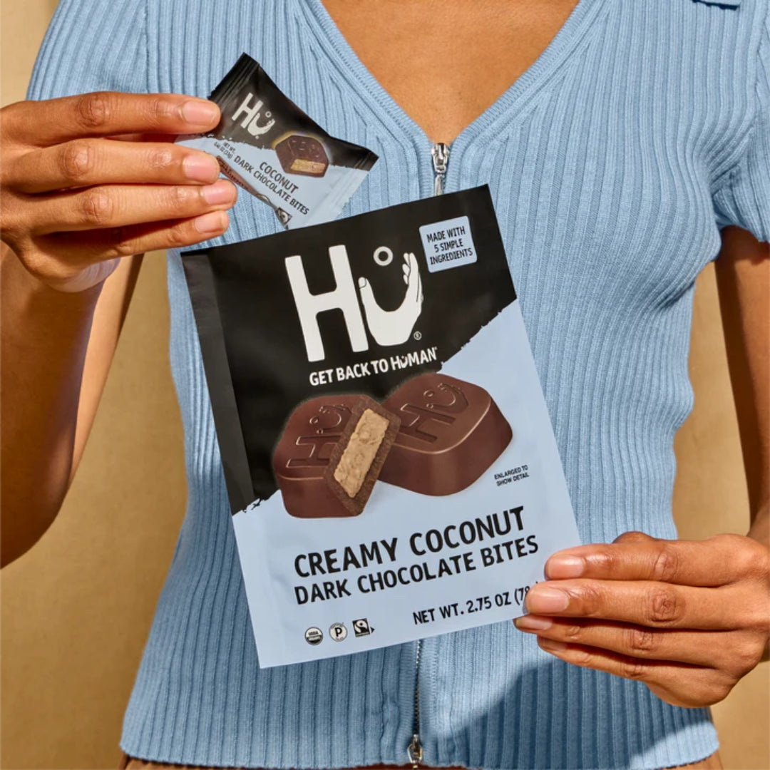 Hu® Organic Creamy Coconut Dark Chocolate Bites