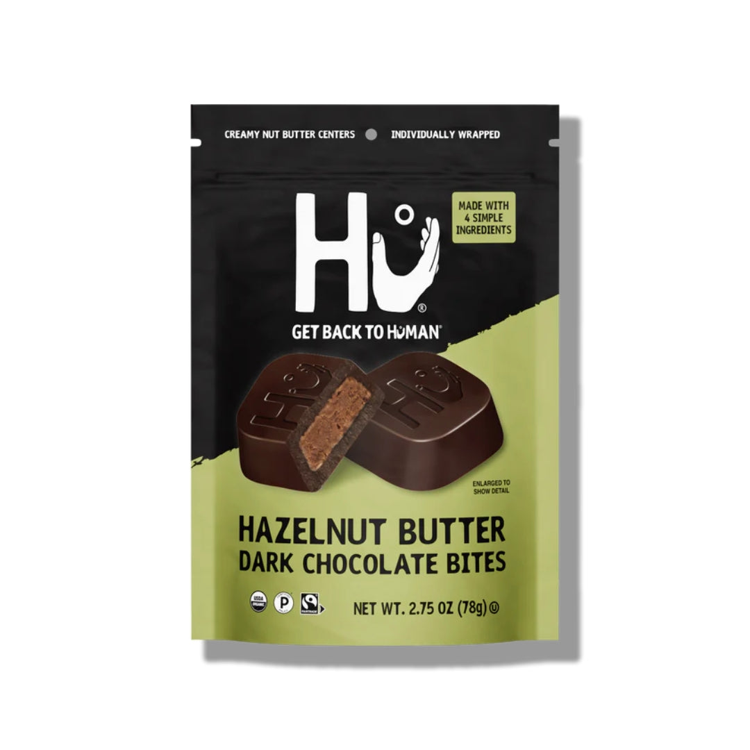 Hu® Organic Hazelnut Butter Dark Chocolate Bites