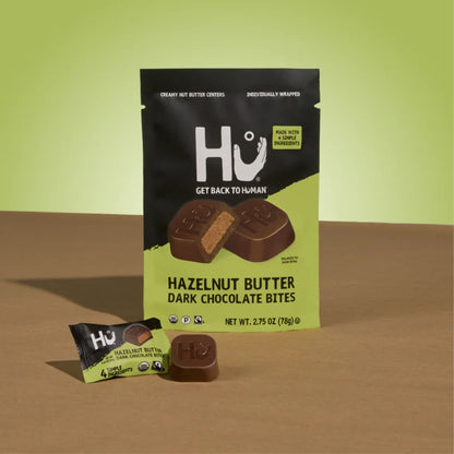 Hu® Organic Hazelnut Butter Dark Chocolate Bites