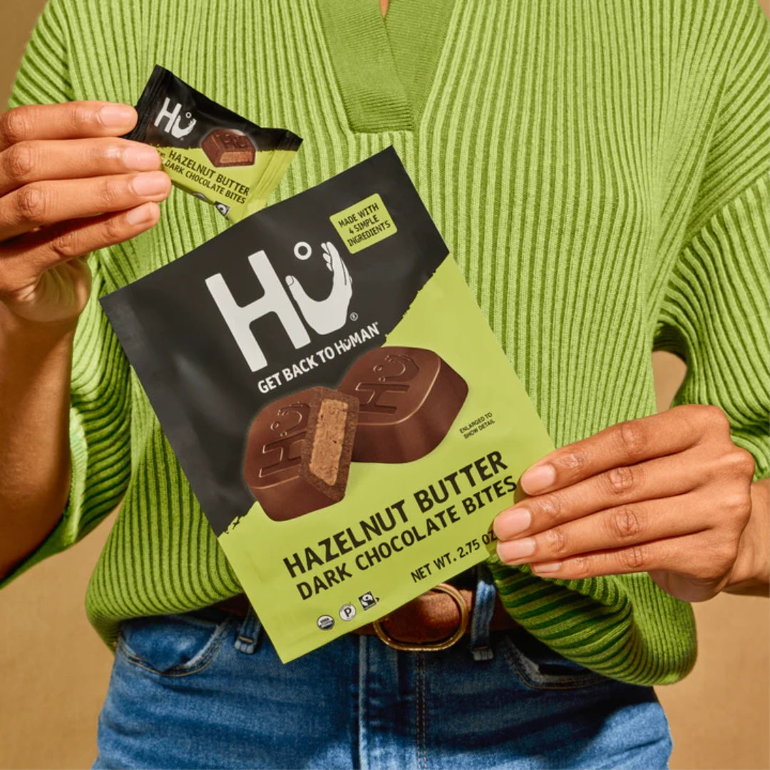 Hu® Organic Hazelnut Butter Dark Chocolate Bites