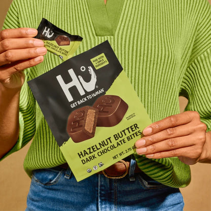 Hu® Organic Hazelnut Butter Dark Chocolate Bites