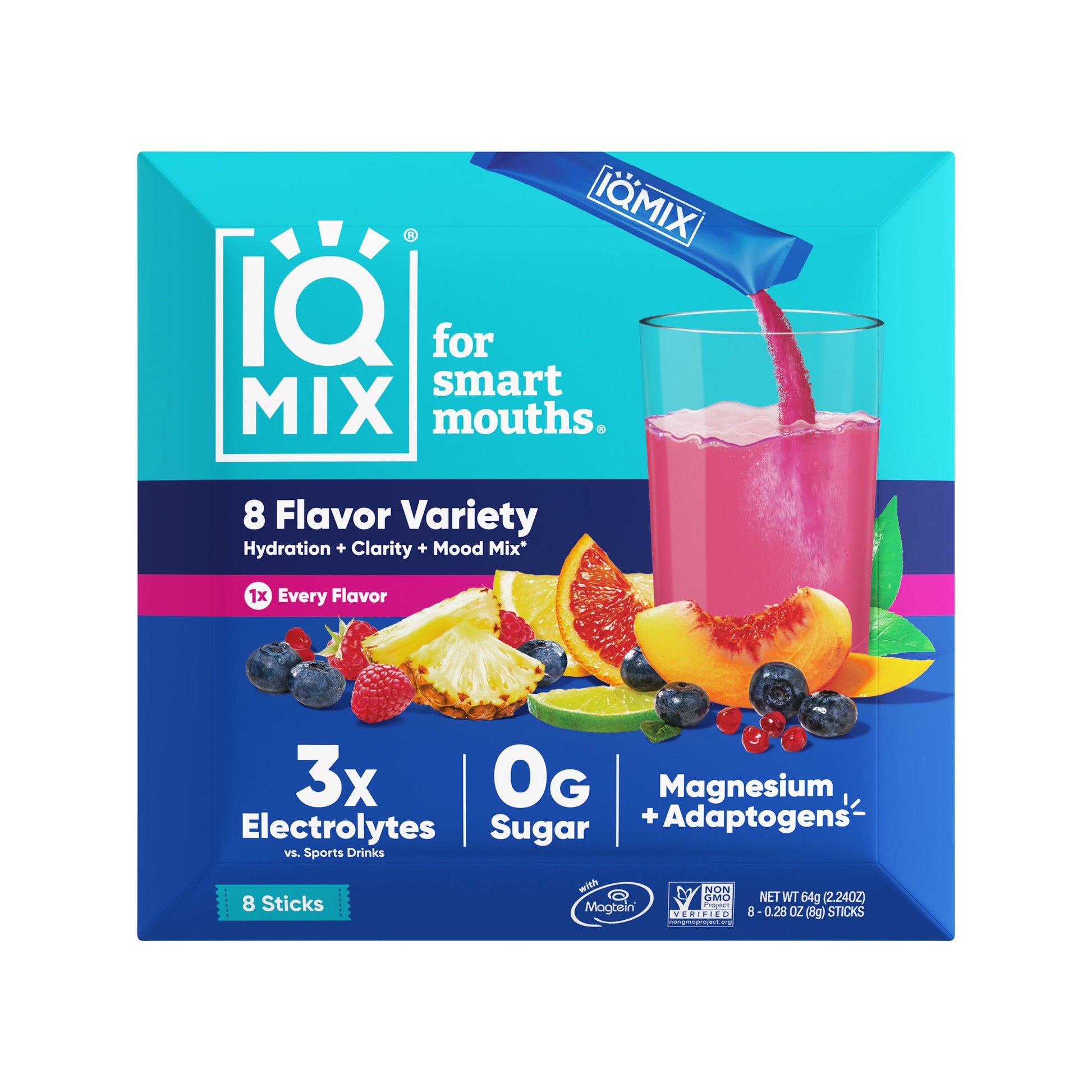 IQMIX 8-Flavor Variety Pack