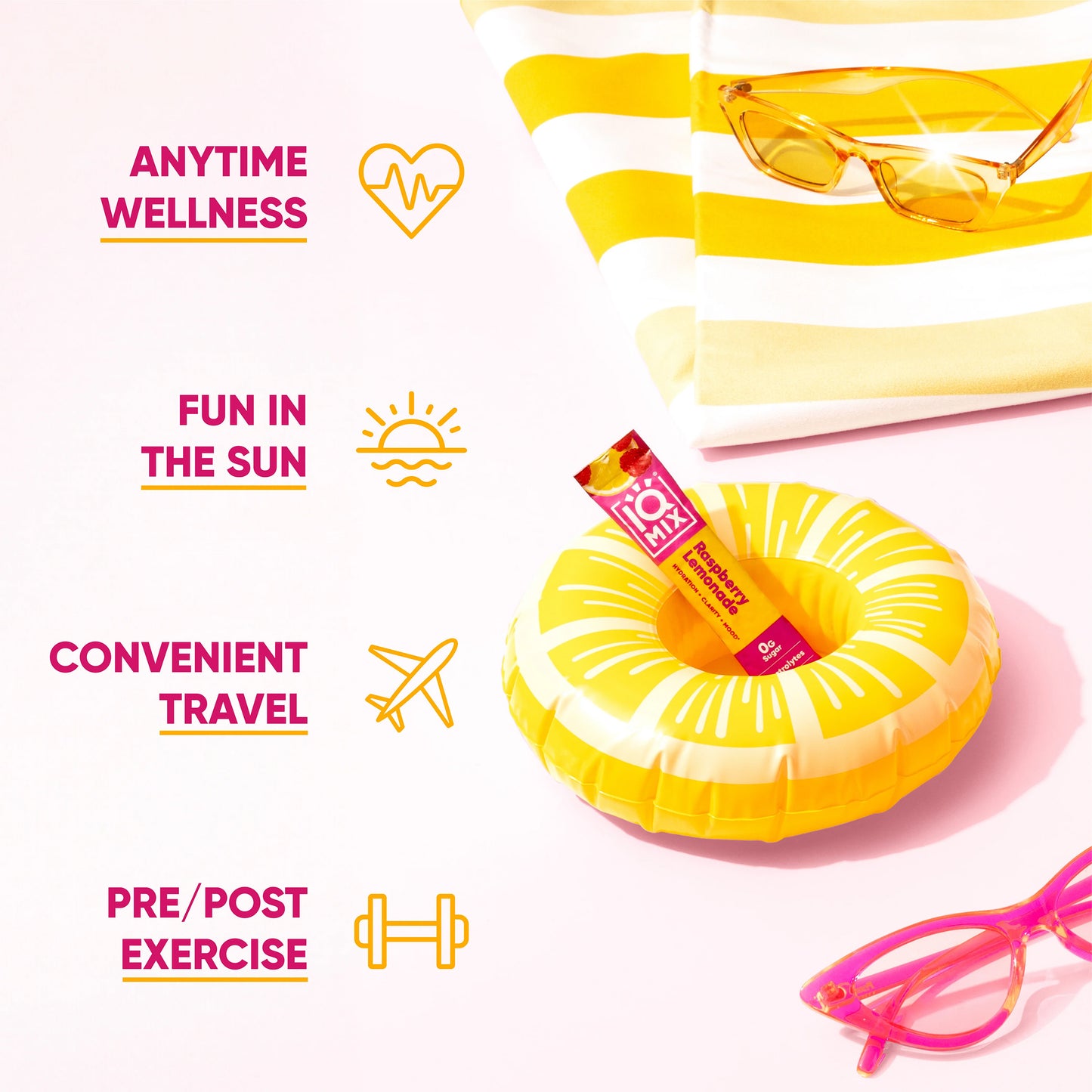 Raspberry Lemonade Enhanced Hydration Mix