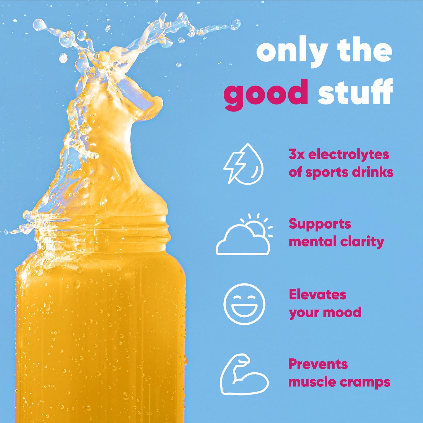 Raspberry Lemonade Enhanced Hydration Mix