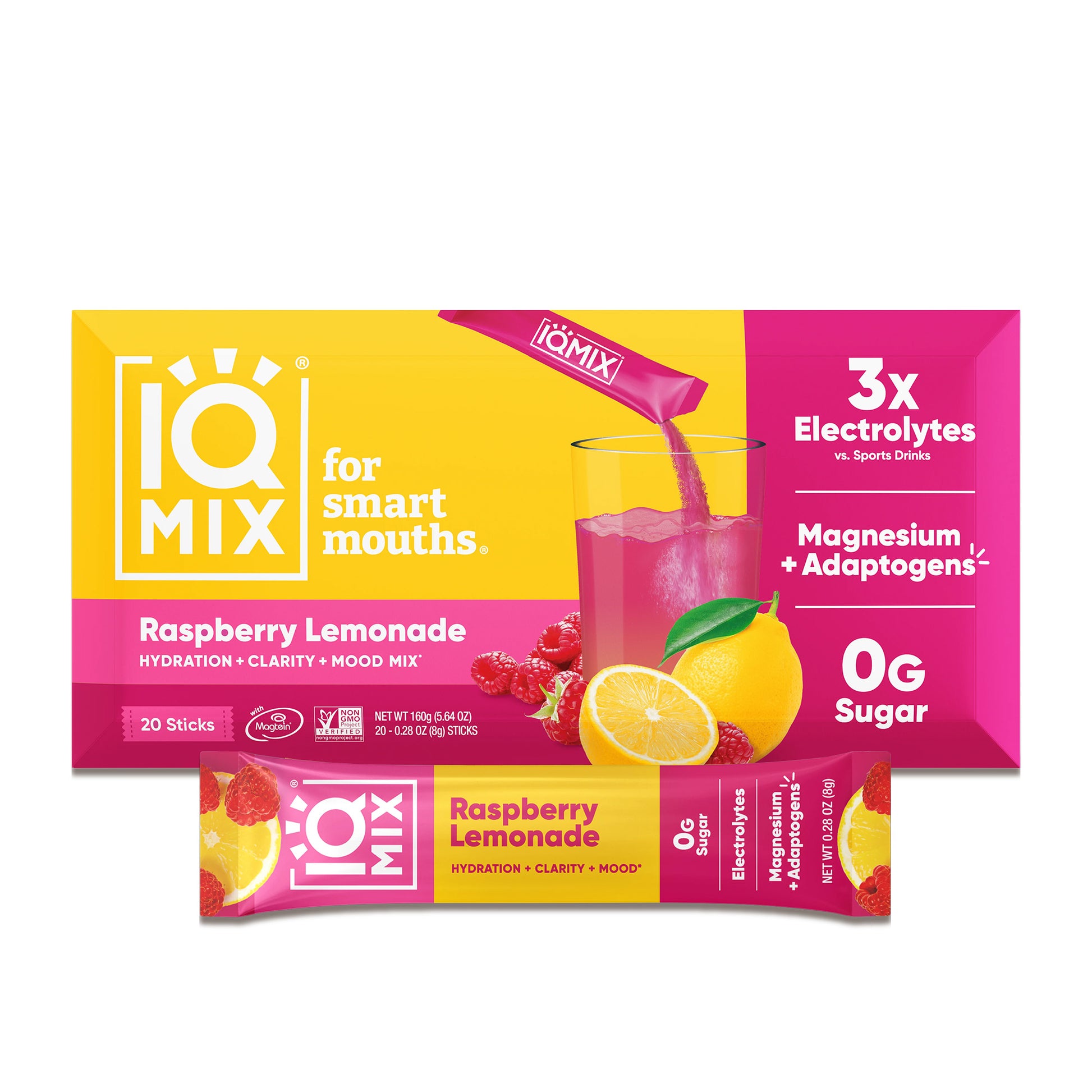 IQMIX Raspberry Lemonade envelope