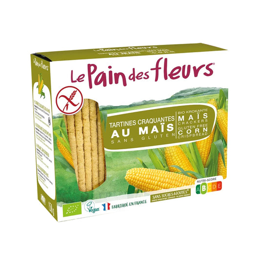 Le Pain Des Fleurs® Organic Gluten Free Corn Crispbread