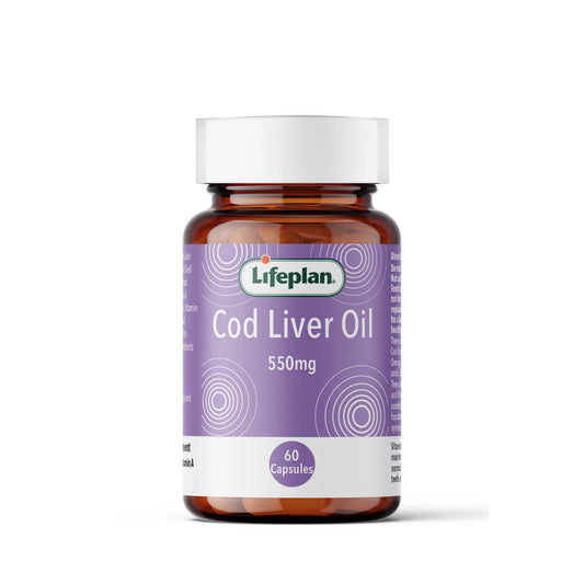 Lifeplan® Cod Liver Oil 550mg