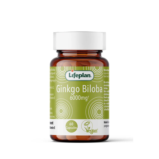 Lifeplan® Ginkgo Biloba 6000mg