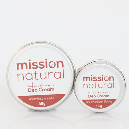 Mission Natural Deodorant Cream Woodsy