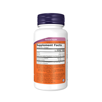 NOW® Foods CoQ10 400mg