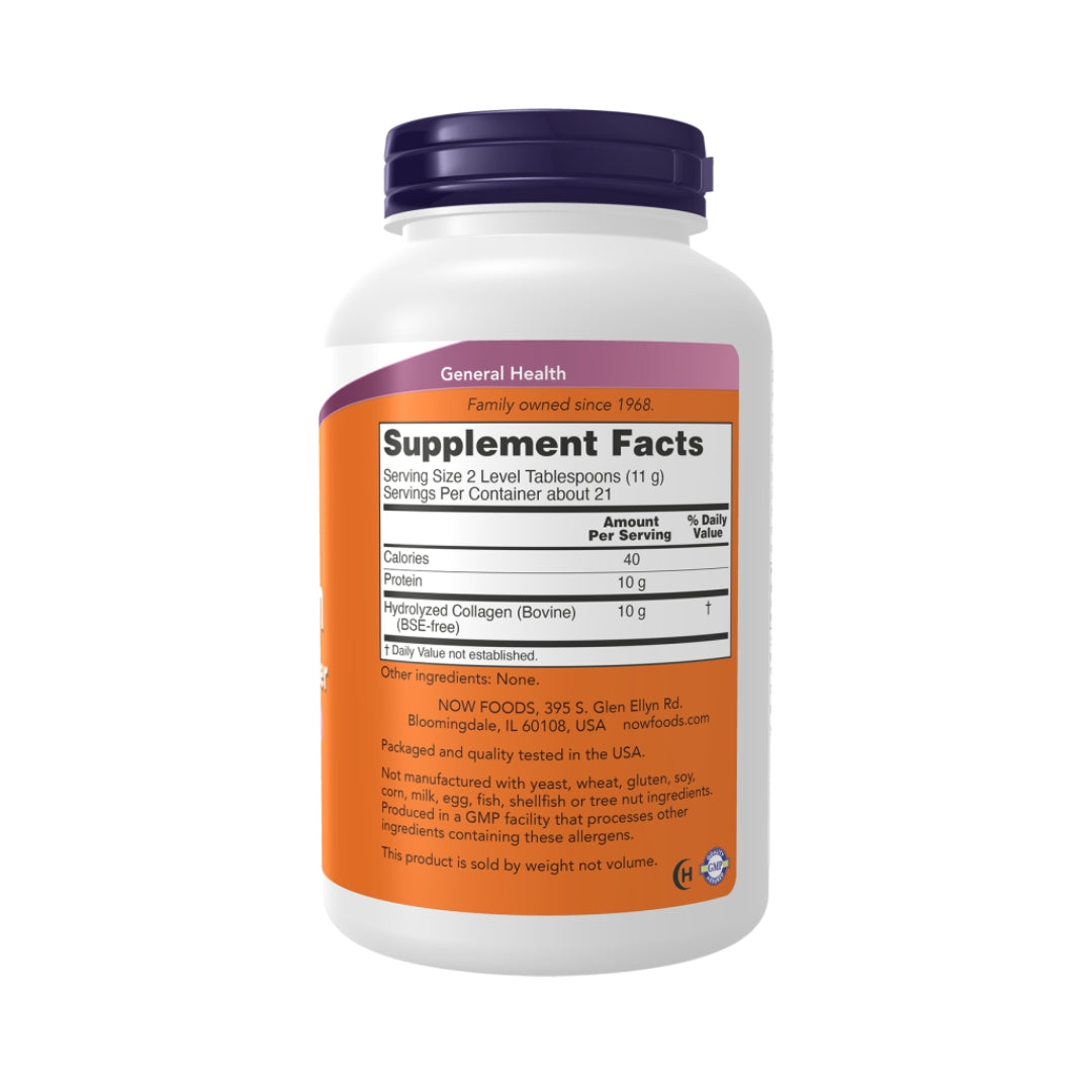 NOW® Foods Collagen Peptides Powder Unflavored