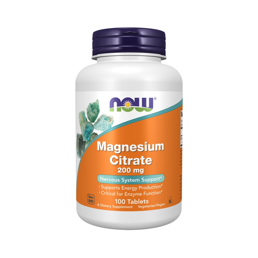 NOW® Foods Magnesium Citrate 200mg