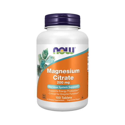 NOW® Foods Magnesium Citrate 200mg