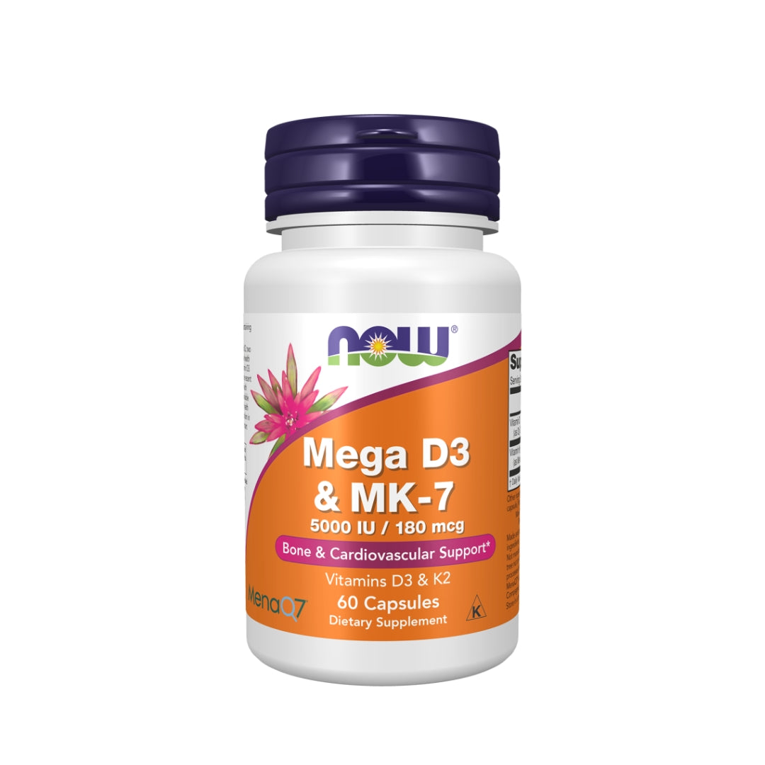 NOW® Foods Mega D3 & MK-7