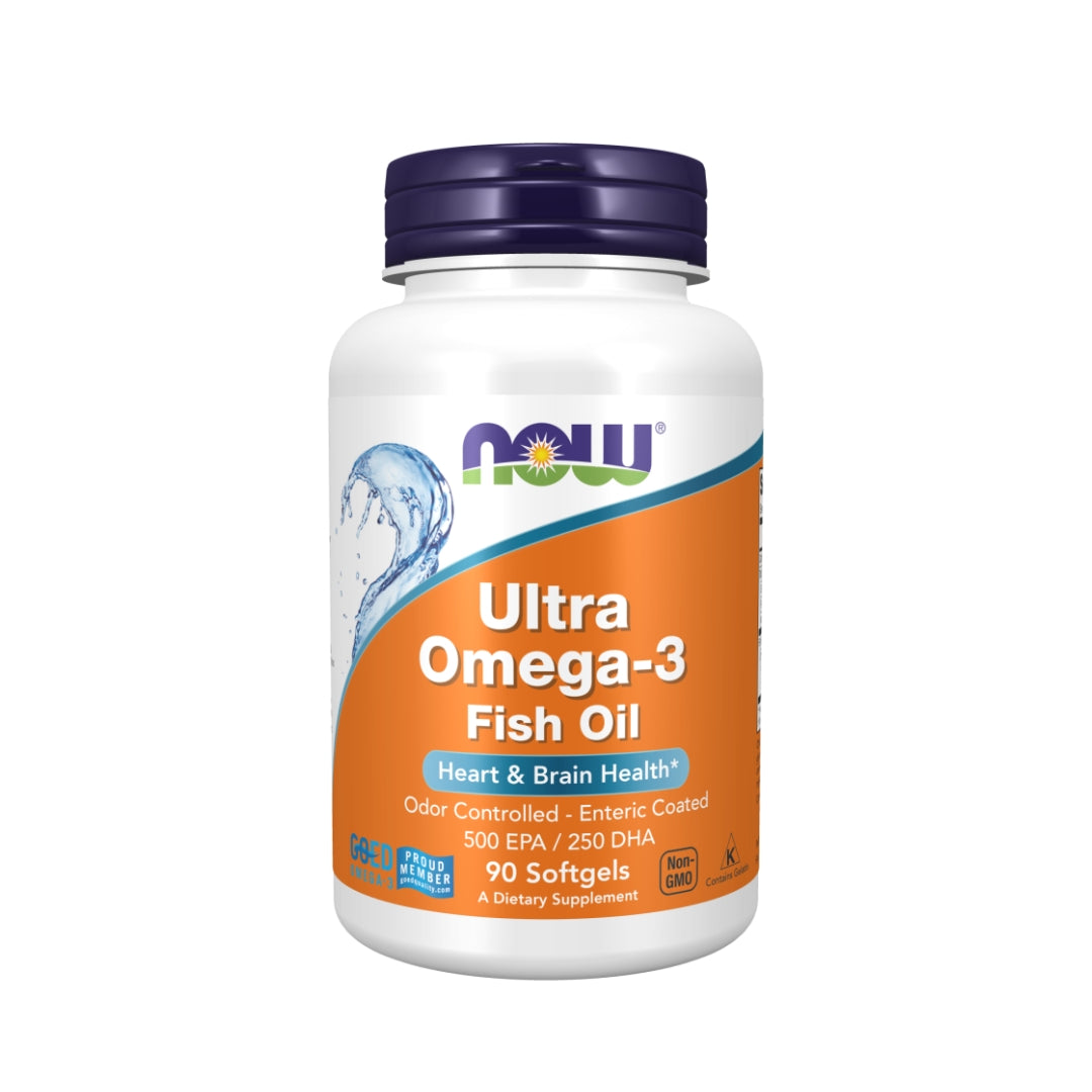 NOW® Foods Ultra Omega-3 Fish Oil