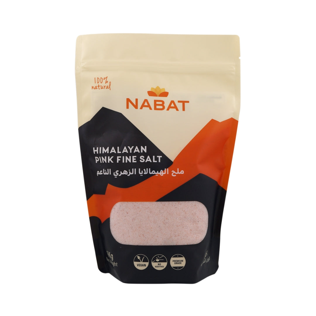 Nabat Natural Himalayan Pink Salt Fine