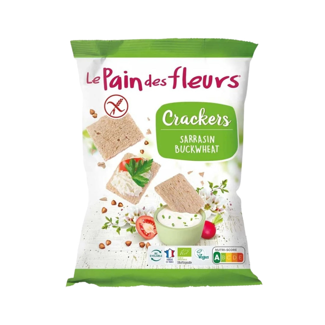 Le Pain Des Fleurs® Organic Gluten Free Buckwheat Crackers