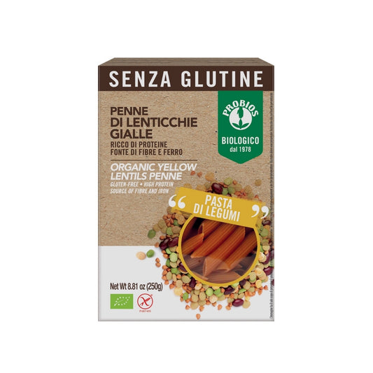 Probios Organic Yellow Lentils Penne