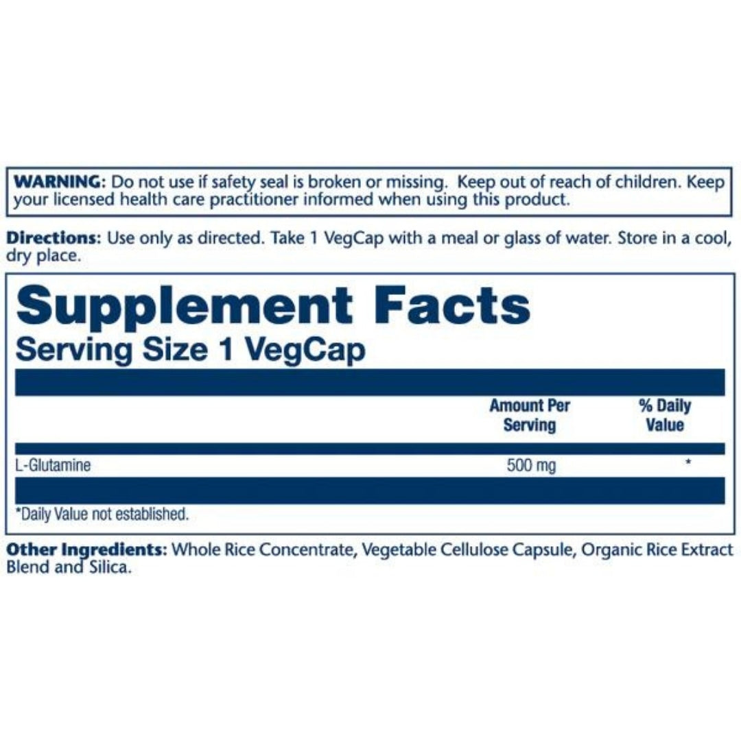 Solaray® L-Glutamine 500mg