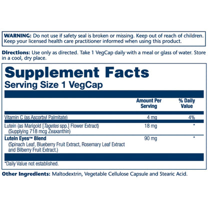 Solaray® Lutein Eyes™ 18