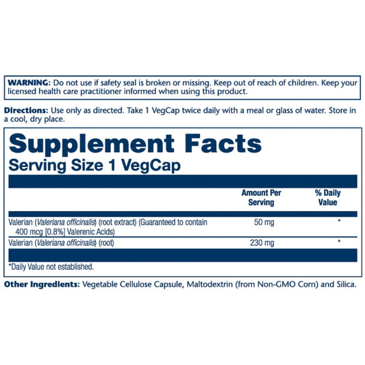 Solaray® Valerian Root Extract 50mg