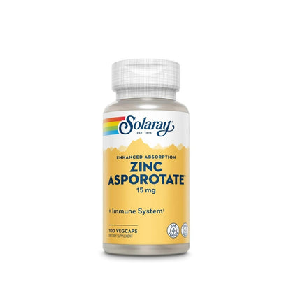 Solaray® Zinc Asporotate 15mg