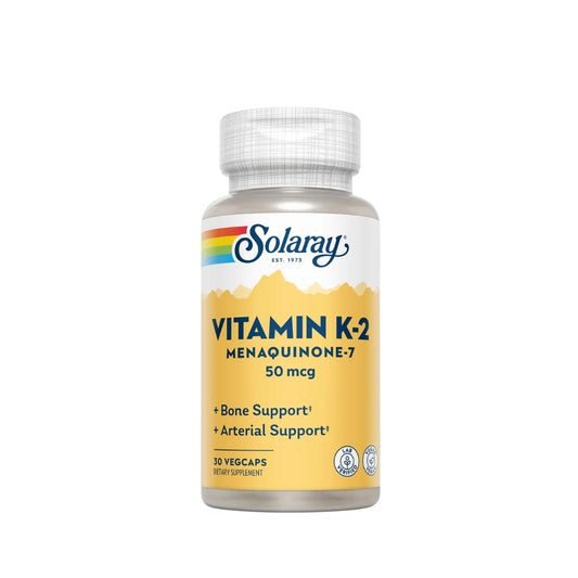 Solaray® Vitamin K-2 Menaquinone-7 50mcg