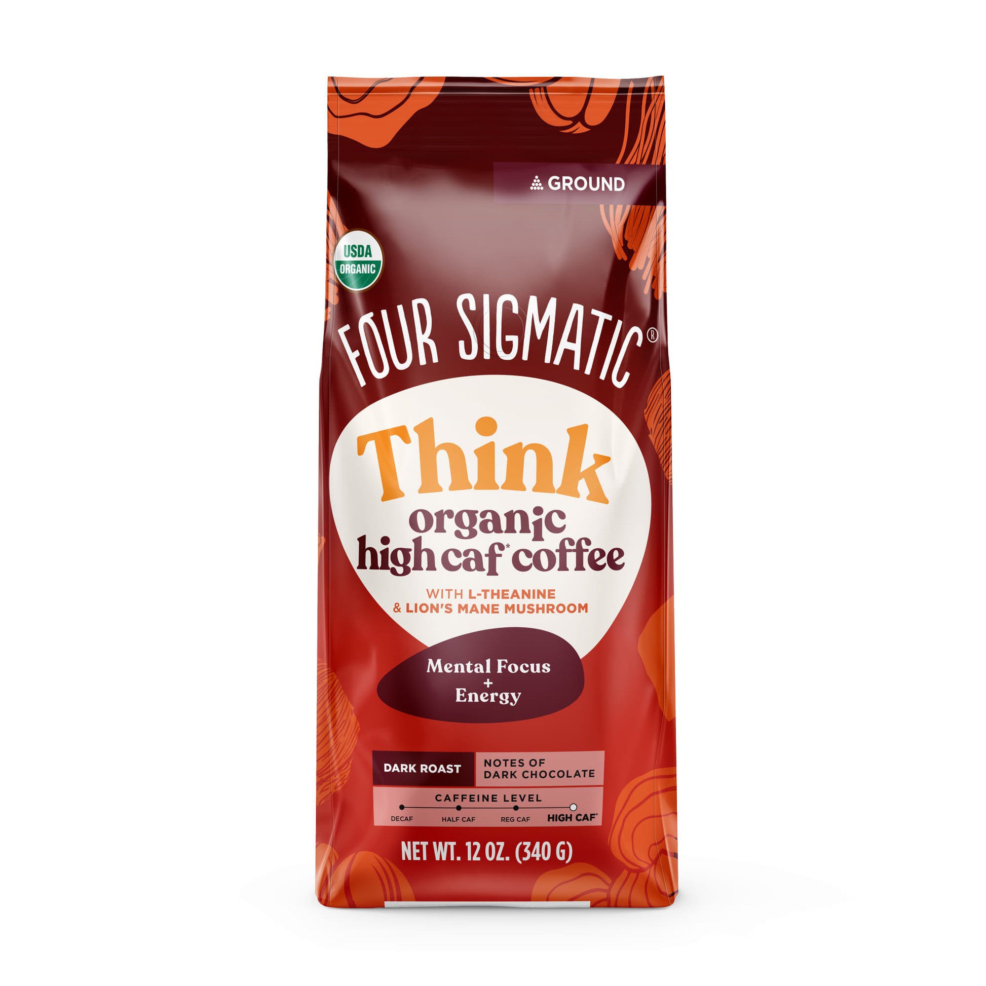 Boost Organic High Caf Ground Coffee